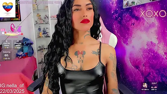 Nella Dolls online show from 03.22.25