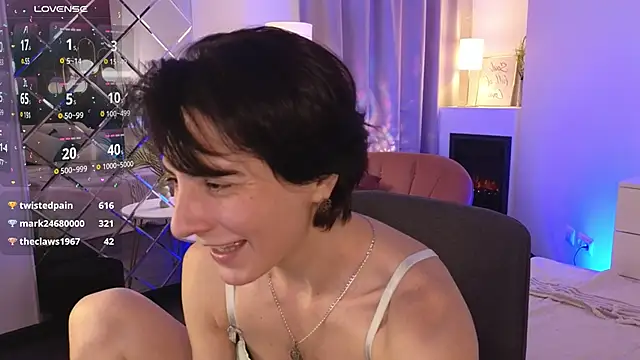 Snapshot of LorenDaze chatting on 03.05.25 LorenDaze online show from 03.05.25