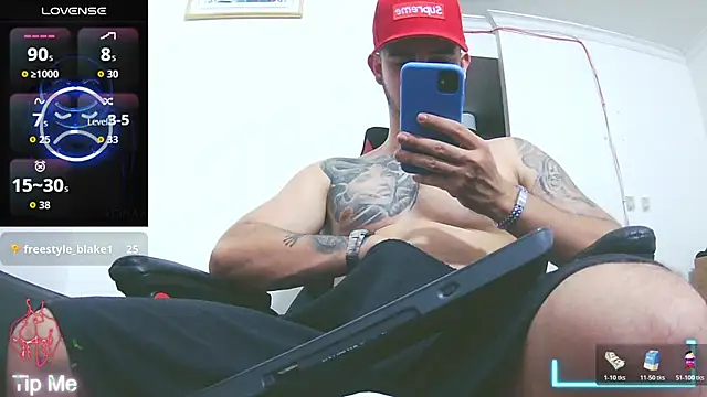 freestyle blake1 online show from 06.14.26