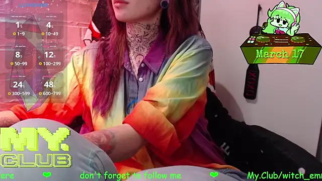 Witch Emma online show from 03.17.26