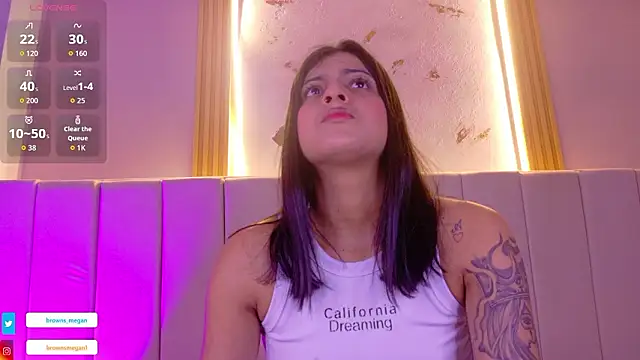 Megan browns1 online show from 02.02.26