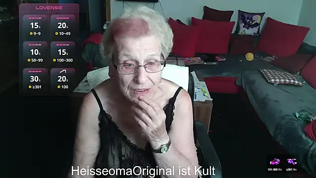 HeisseomaOriginal online show from 09.12.25