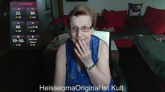 HeisseomaOriginal online show from 04.03.26