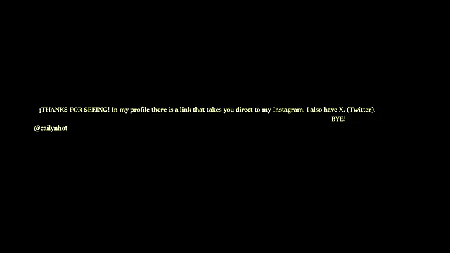 cailynhot online show from 03.11.25