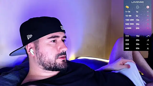 Snapshot of DominantTheo chatting on 01.20.25 DominantTheo online show from 01.20.25