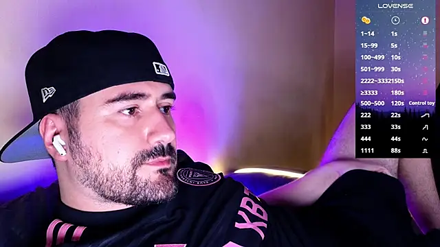 Snapshot of DominantTheo chatting on 02.20.25 DominantTheo online show from 02.20.25