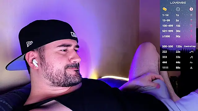 Snapshot of DominantTheo chatting on 02.23.25 DominantTheo online show from 02.23.25