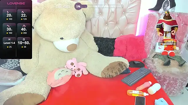 Snapshot of Ginna_doll chatting on 01.22.25 Ginna doll online show from 01.22.25