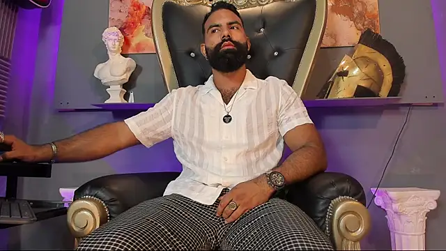 Snapshot of BeardAndrew chatting on 02.08.25 BeardAndrew online show from 02.08.25