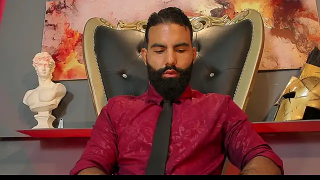 Snapshot of BeardAndrew chatting on 02.18.25 BeardAndrew online show from 02.18.25