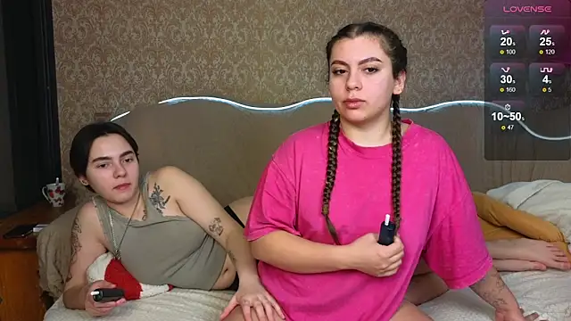 twobabesweet online show from 02.22.25