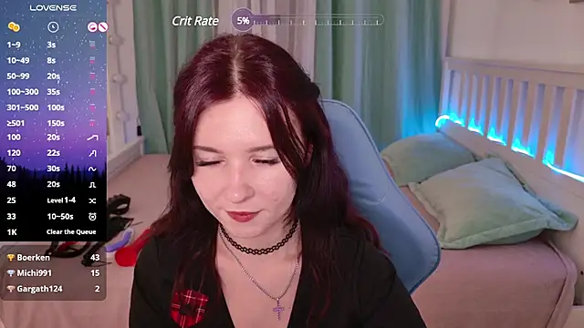 Snapshot of LissMoon chatting on 12.05.24 LissMoon online show from 12.05.24
