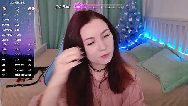Snapshot of LissMoon chatting on 12.12.24 LissMoon online show from 12.12.24