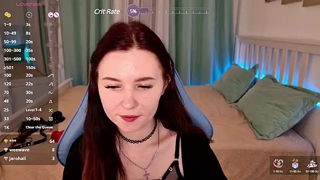 Snapshot of LissMoon chatting on 01.15.25 LissMoon online show from 01.15.25