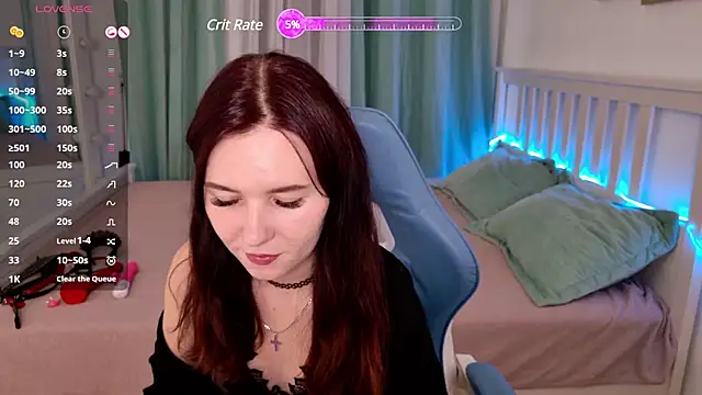 Snapshot of LissMoon chatting on 01.16.25 LissMoon online show from 01.16.25