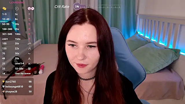Snapshot of LissMoon chatting on 01.16.25 LissMoon online show from 01.16.25