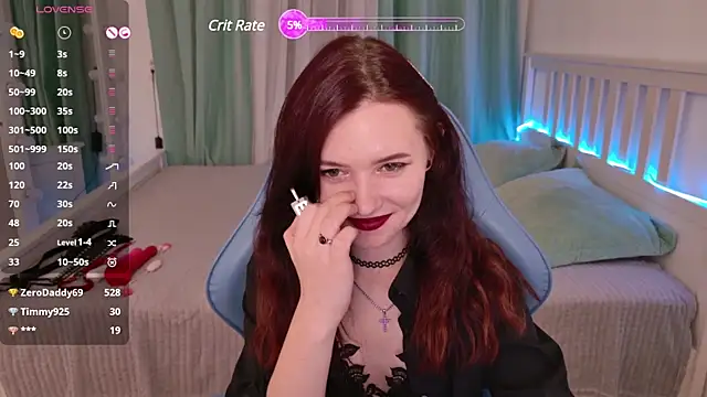 Snapshot of LissMoon chatting on 02.04.25 LissMoon online show from 02.04.25