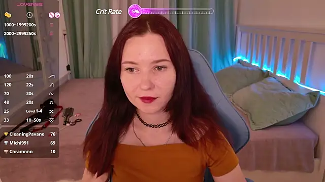 Snapshot of LissMoon chatting on 02.06.25 LissMoon online show from 02.06.25