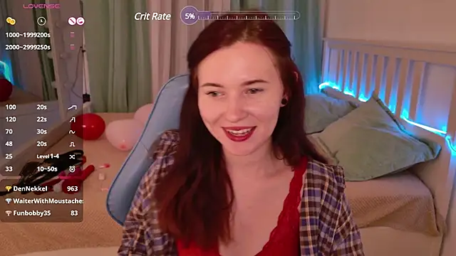 Snapshot of LissMoon chatting on 02.14.25 LissMoon online show from 02.14.25