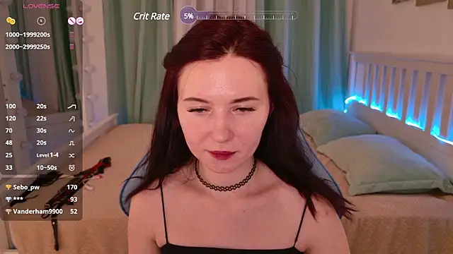 Snapshot of LissMoon chatting on 02.28.25 LissMoon online show from 02.28.25