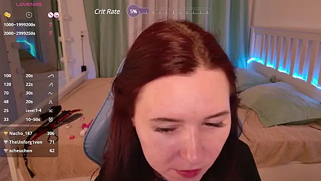 Snapshot of LissMoon chatting on 03.06.25 LissMoon online show from 03.06.25