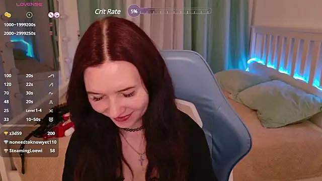 Snapshot of LissMoon chatting on 03.09.25 LissMoon online show from 03.09.25