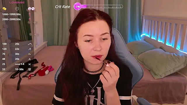 Snapshot of LissMoon chatting on 03.14.25 LissMoon online show from 03.14.25