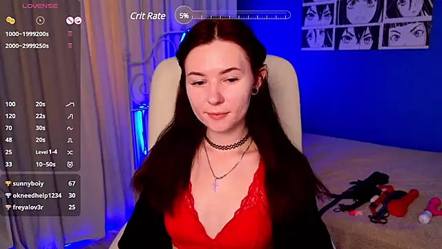Snapshot of LissMoon chatting on 03.15.25 LissMoon online show from 03.15.25