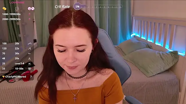 Snapshot of LissMoon chatting on 03.18.25 LissMoon online show from 03.18.25