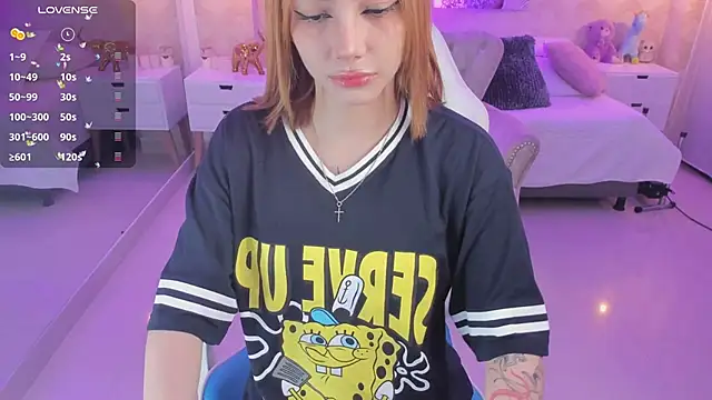 Snapshot of LITTLE-VIVI chatting on 03.14.25 LITTLE-VIVI online show from 03.14.25