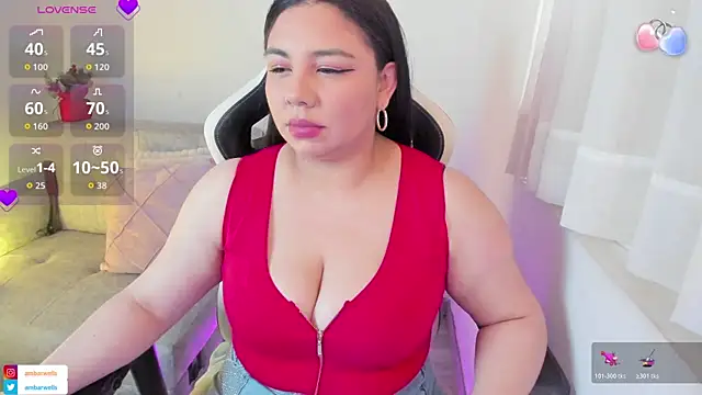 Snapshot of ambar-wells chatting on 11.30.25 ambar-wells online show from 11.30.25