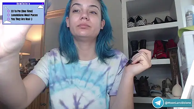Snapshot of Lunobbione chatting on 03.26.26 Lunobbione online show from 03.26.26
