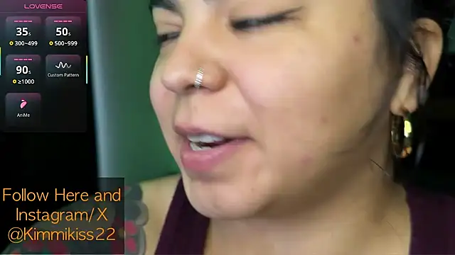 kimmiakiss22 online show from 10.30.25
