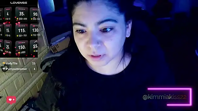 kimmiakiss22 online show from 02.22.26