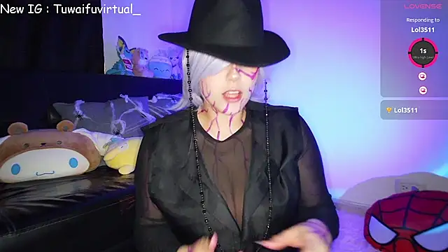 TuWaifuVirtual1 online show from 11.01.25