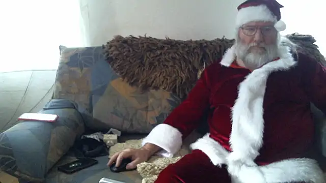 SexySantaC online show from 12.22.24