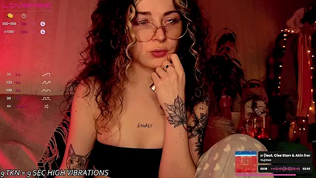 Snapshot of IttyKitty chatting on 03.19.25 IttyKitty online show from 03.19.25