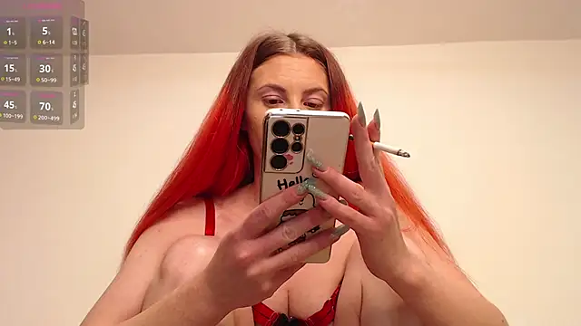 Snapshot of baby_ivy chatting on 01.18.25 baby ivy online show from 01.18.25