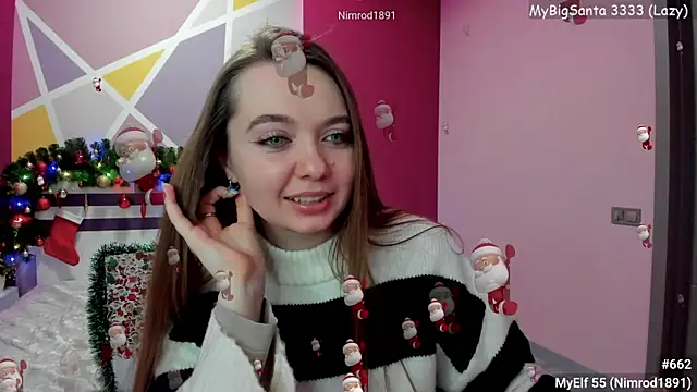 Snapshot of LizaGost chatting on 12.14.24 LizaGost online show from 12.14.24