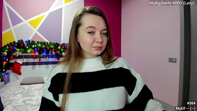 Snapshot of LizaGost chatting on 12.26.24 LizaGost online show from 12.26.24