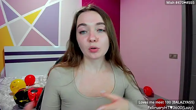 Snapshot of LizaGost chatting on 02.06.25 LizaGost online show from 02.06.25