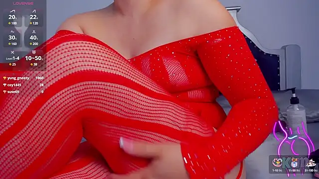 Snapshot of Perverse_Kim chatting on 02.13.25 Perverse Kim online show from 02.13.25