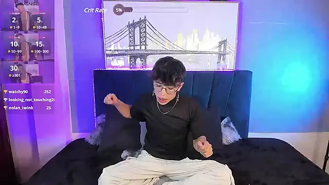 Snapshot of Andrew_thevil chatting on 12.18.24 Andrew thevil online show from 12.18.24