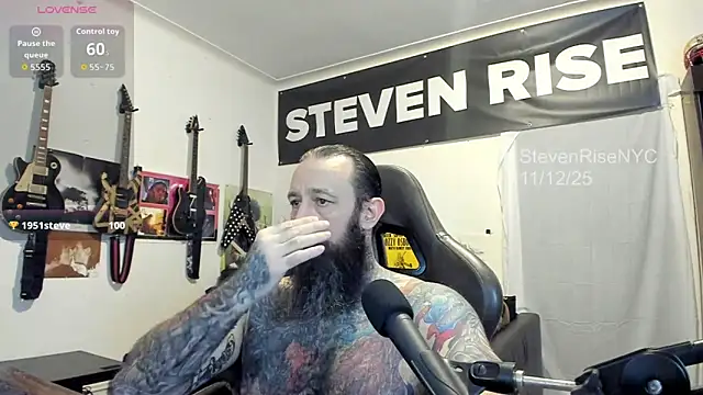 StevenRiseNYC online show from 11.13.25