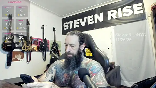 StevenRiseNYC online show from 11.26.25